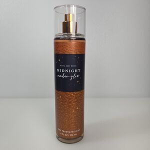 Bath and Body Works Midnight Amber Glow Fine Fragrance Mist 8 fl oz DISCONTINUED